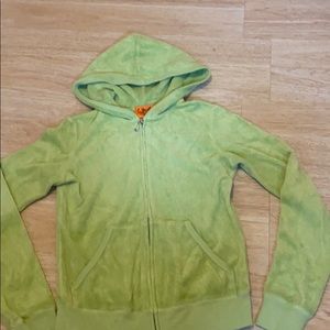 Lime green juicy jacket size small